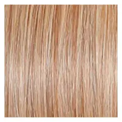 A close up image of a blonde hair.