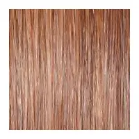 A close up of a brown hair with long brown streaks.